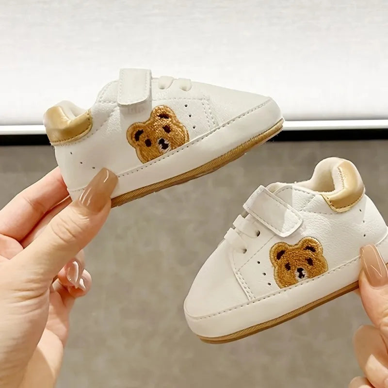 Chaussures Bébé Panda – Premiers Pas Doux & Antidérapants 0-18 Mois