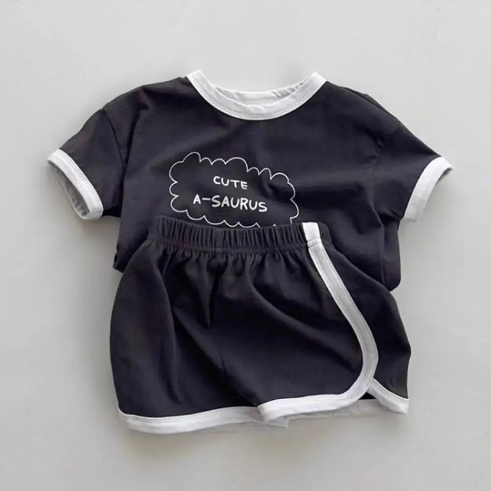 Ensemble T-shirt & Short Bébé – Tenue Été Légère & Colorful