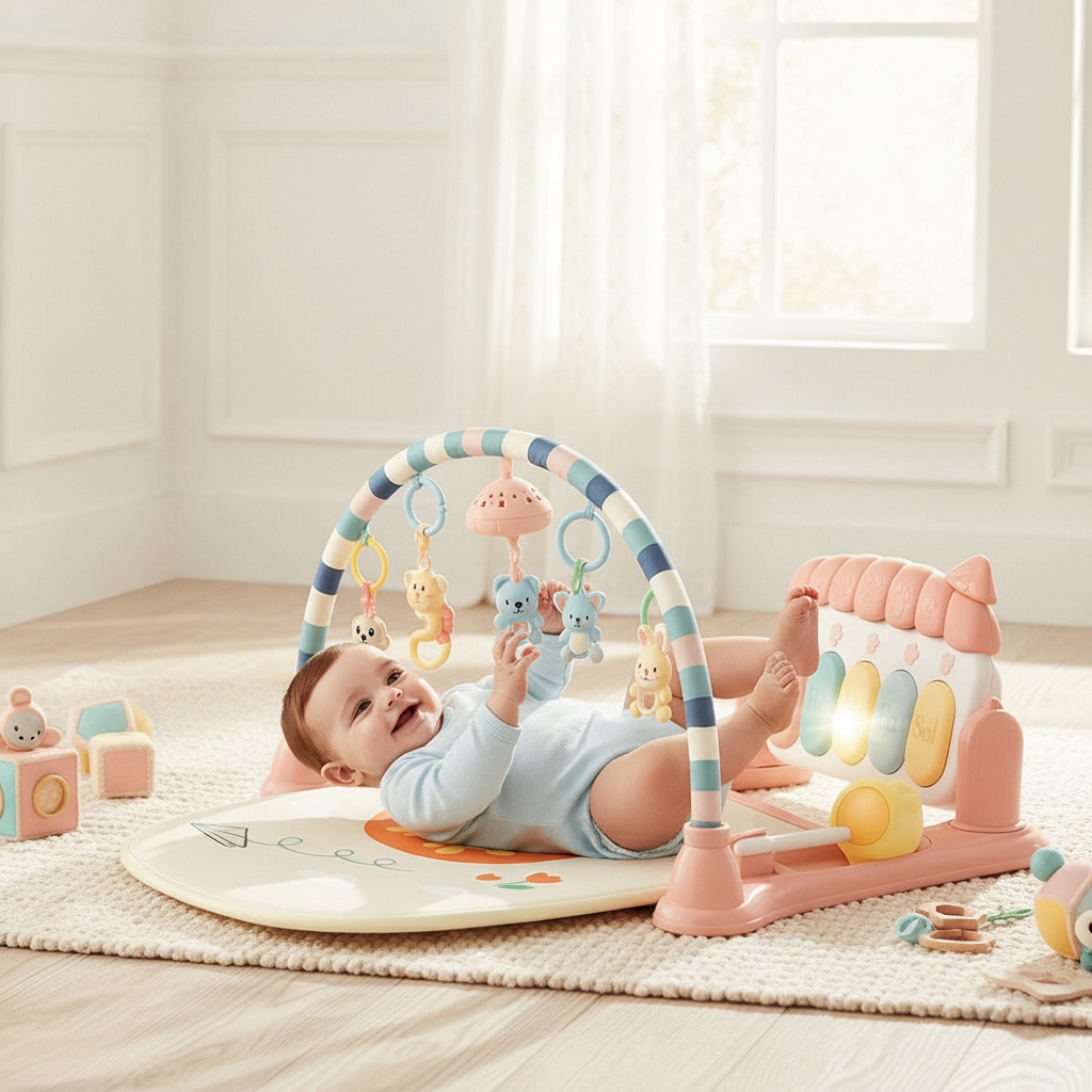 Tapis d'Éveil Musical – Visuel pub Meta