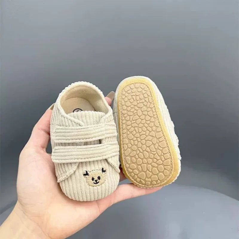 Chaussures Bébé Panda – Premiers Pas Doux & Antidérapants 0-18 Mois