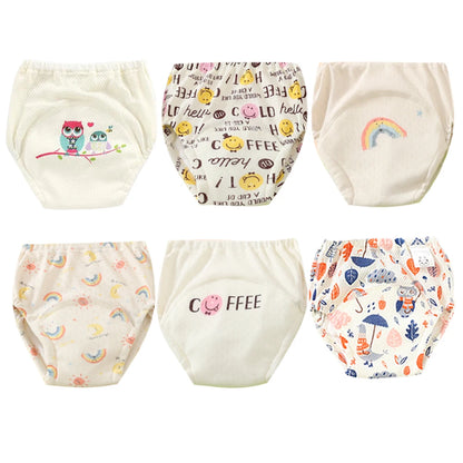 Culottes d’Apprentissage Lavables Bébé – Pack 6 ou 8 Pièces Réutilisables
