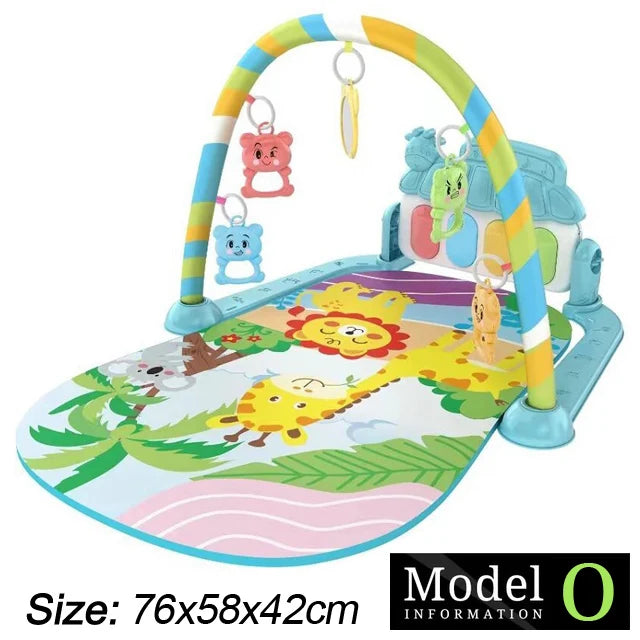 Tapis d’Éveil Musical Bébé – Piano Interactif & Activités 0-36 Mois
