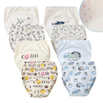 Culottes d’Apprentissage Lavables Bébé – Pack 6 ou 8 Pièces Réutilisables