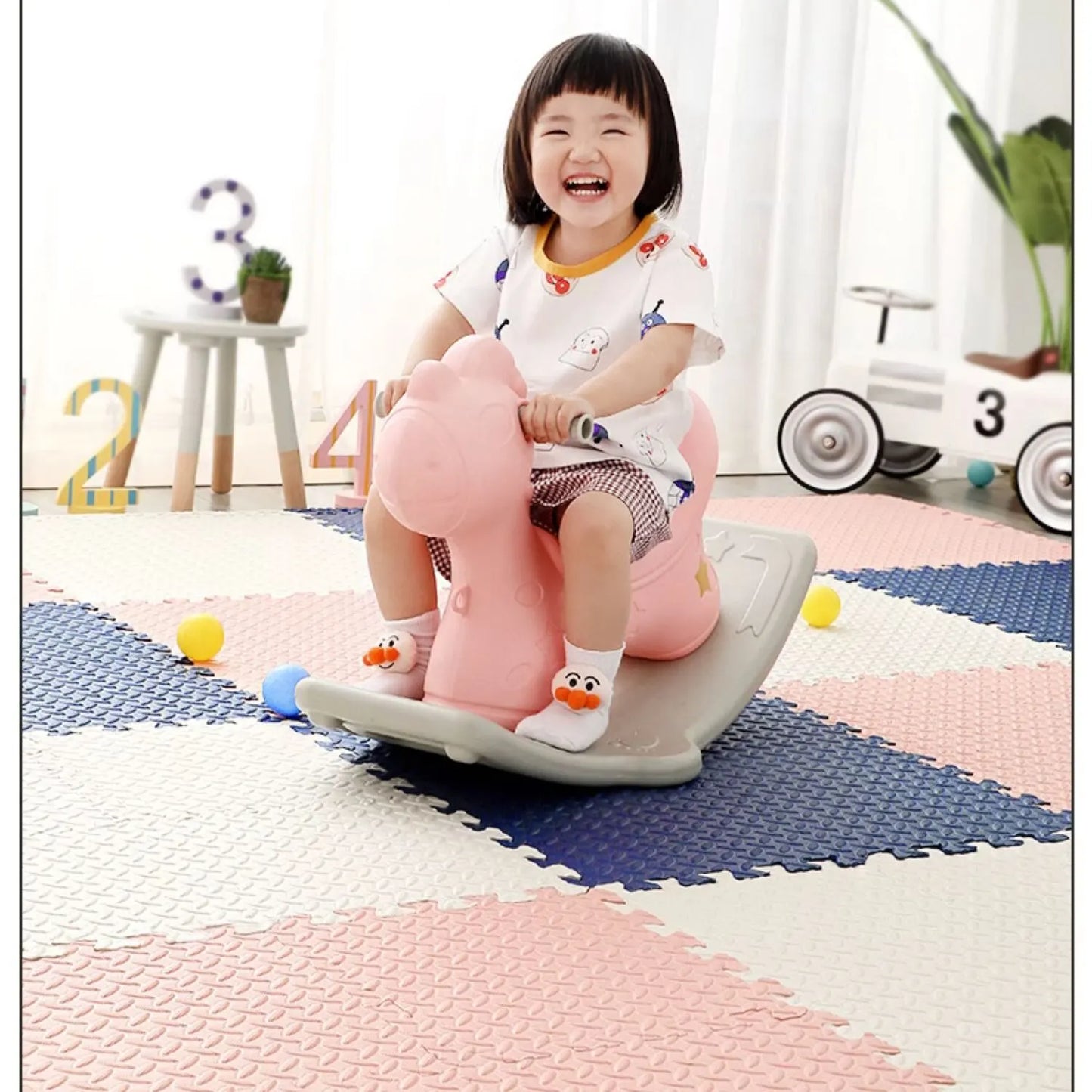 Tapis de Jeu EVA Puzzle – Mousse Douce & Antidérapante pour Bébé