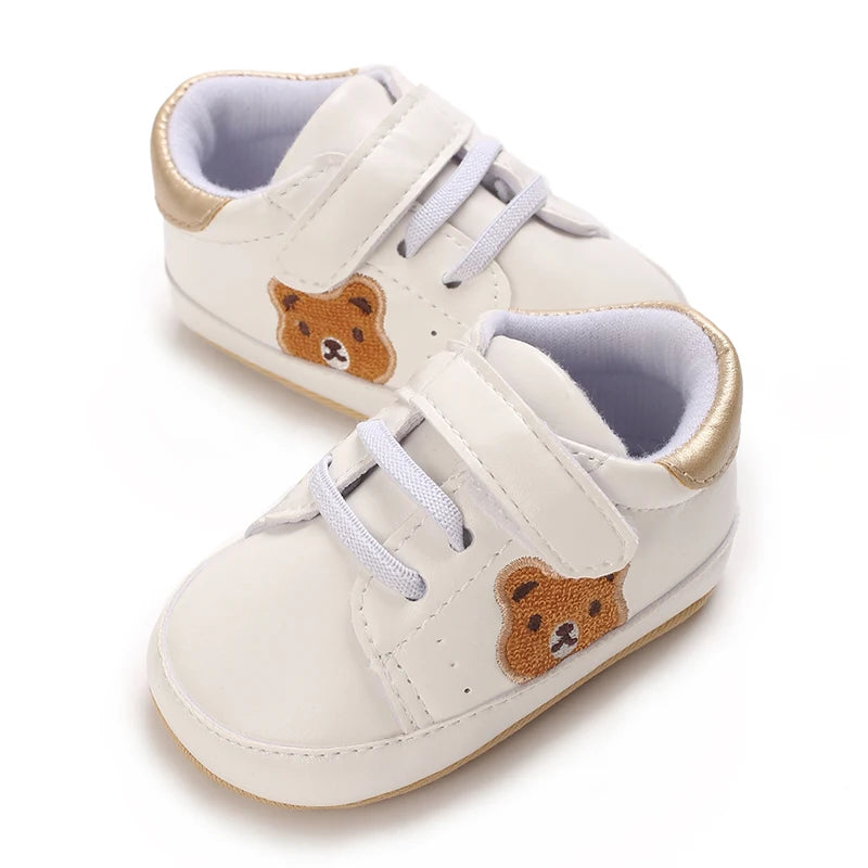 Chaussures Bébé Panda – Premiers Pas Doux & Antidérapants 0-18 Mois