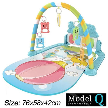 Tapis d’Éveil Musical Bébé – Piano Interactif & Activités 0-36 Mois