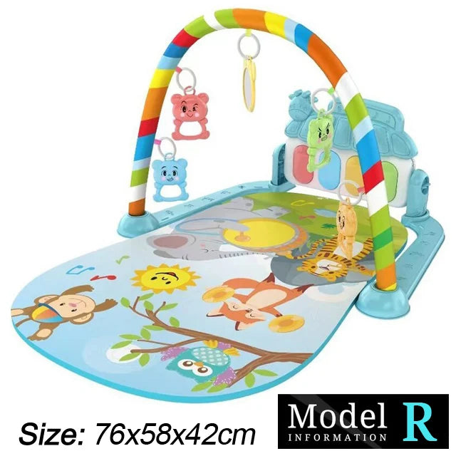 Tapis d’Éveil Musical Bébé – Piano Interactif & Activités 0-36 Mois