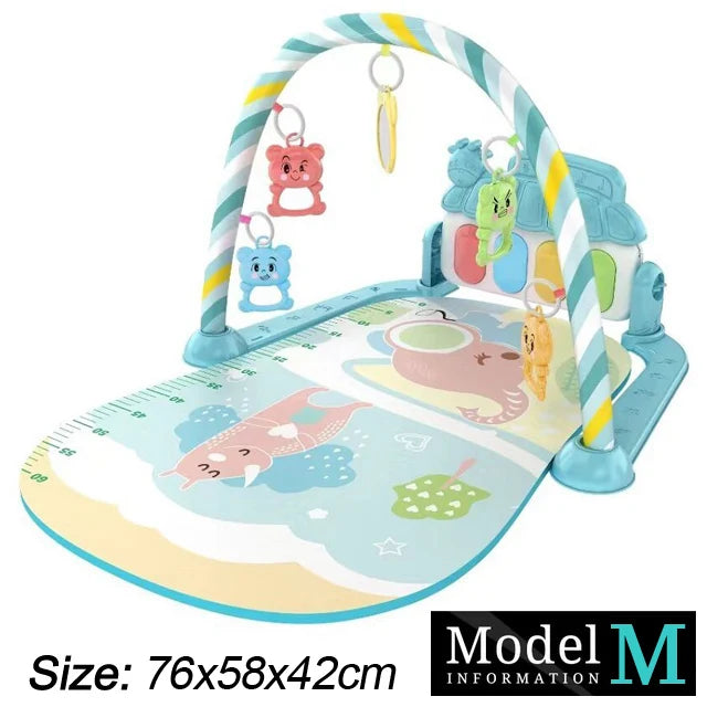 Tapis d’Éveil Musical Bébé – Piano Interactif & Activités 0-36 Mois
