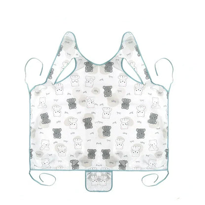 Bavoir Tablier Bébé Imperméable – Repas Sans Taches & Facile à Nettoyer