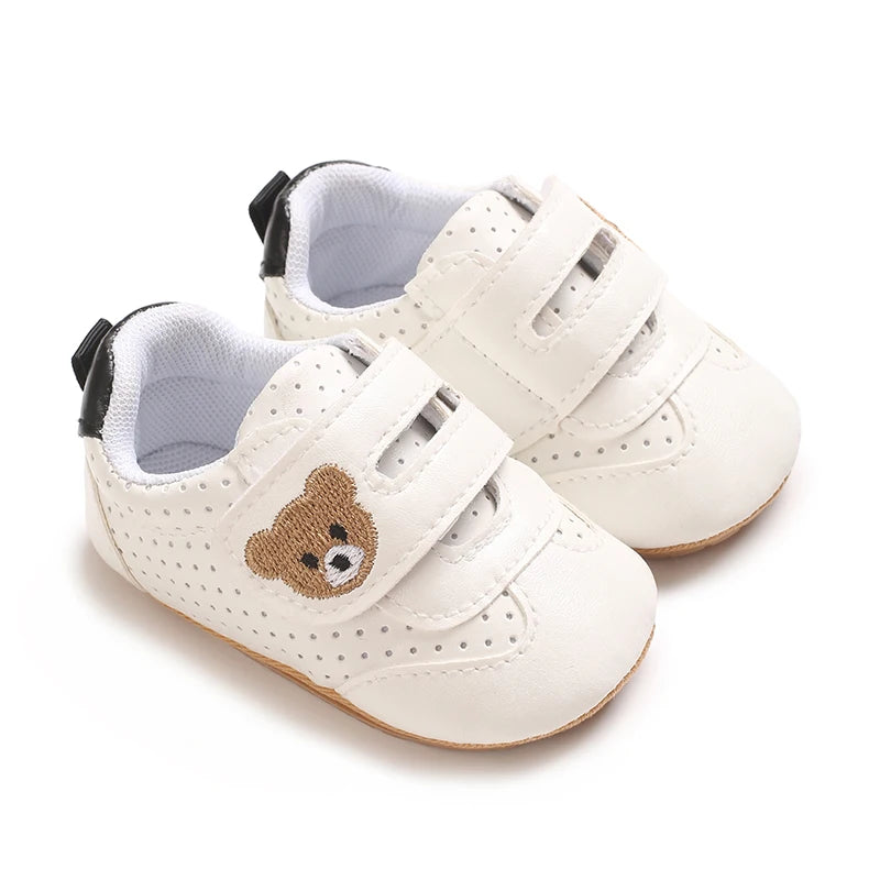 Chaussures Bébé Panda – Premiers Pas Doux & Antidérapants 0-18 Mois