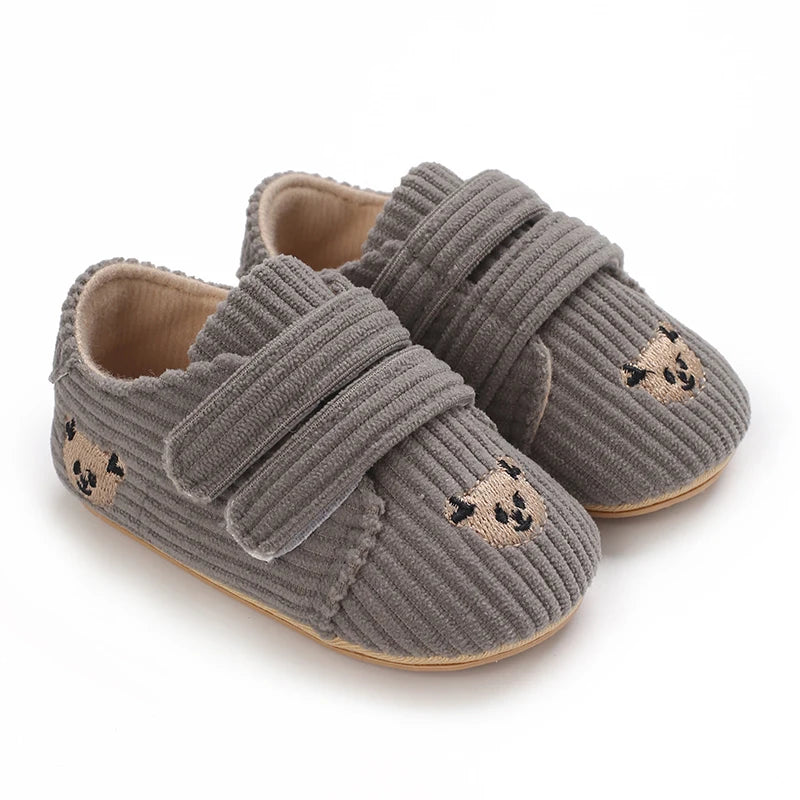 Chaussures Bébé Panda – Premiers Pas Doux & Antidérapants 0-18 Mois