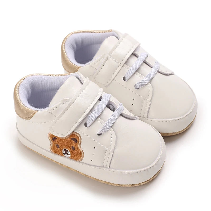 Chaussures Bébé Panda – Premiers Pas Doux & Antidérapants 0-18 Mois